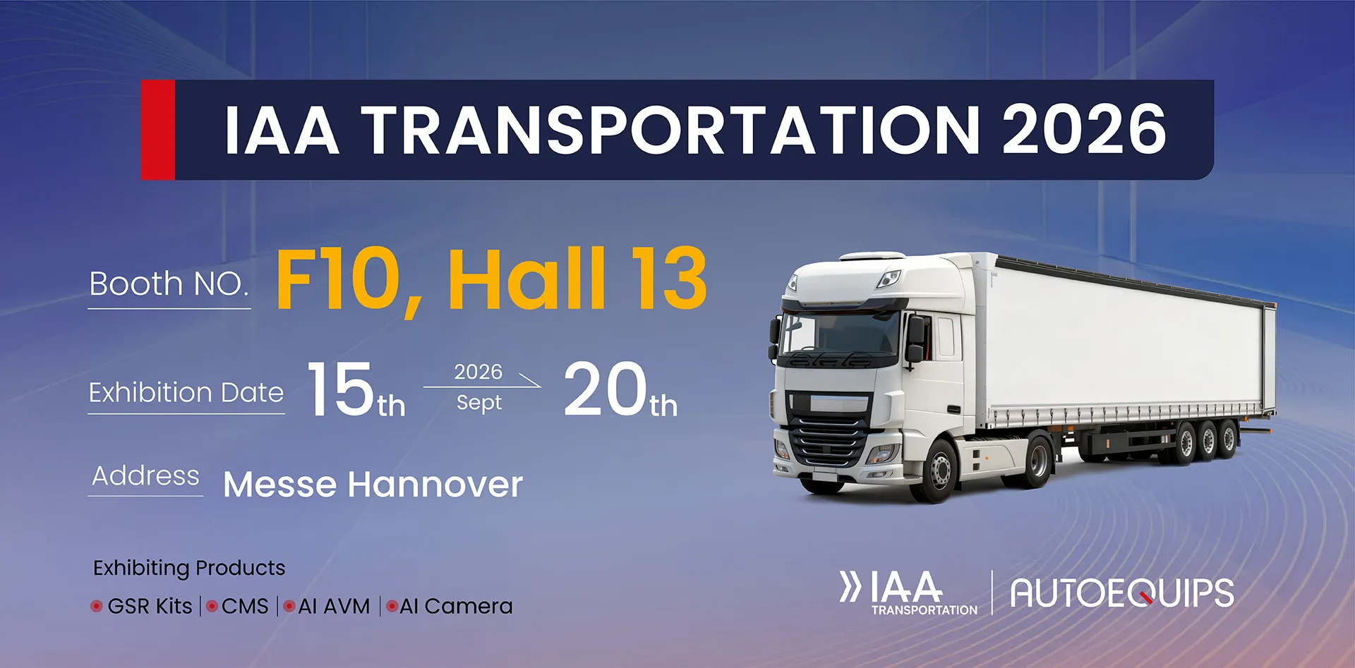 IAA TRANSPORTATION 2026