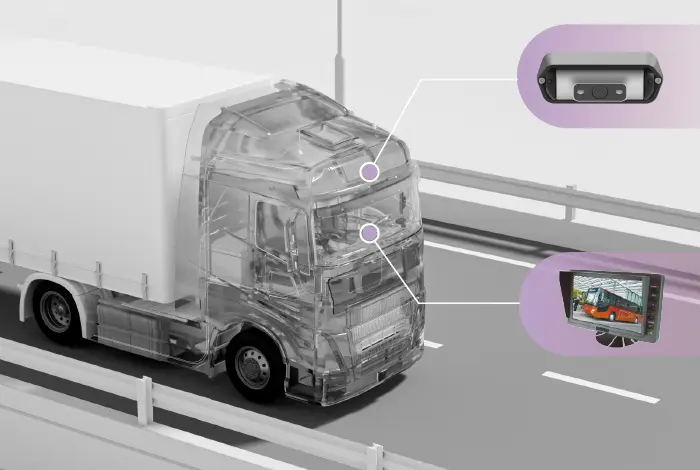 AI Pedestrian & Vehicle Detection Camera